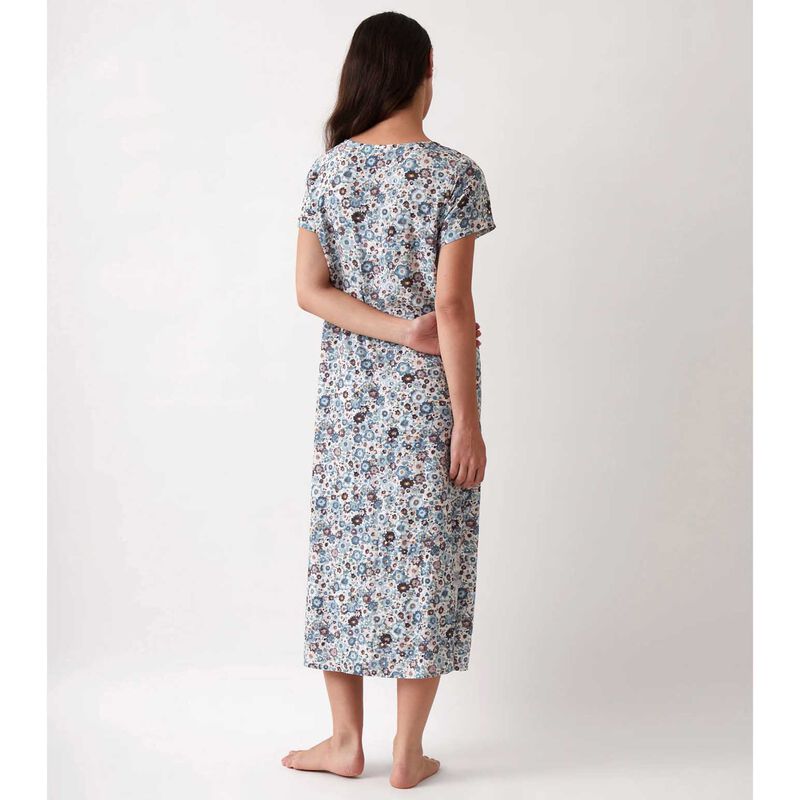 Wallace Cotton Zoe Digital Print Full Length Nightie image number 1